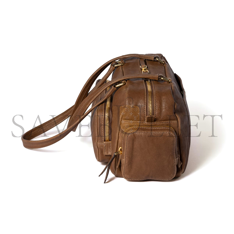 M1v M1v pocket washed nappa leather bag 5bb175 (32*15.5*11cm)